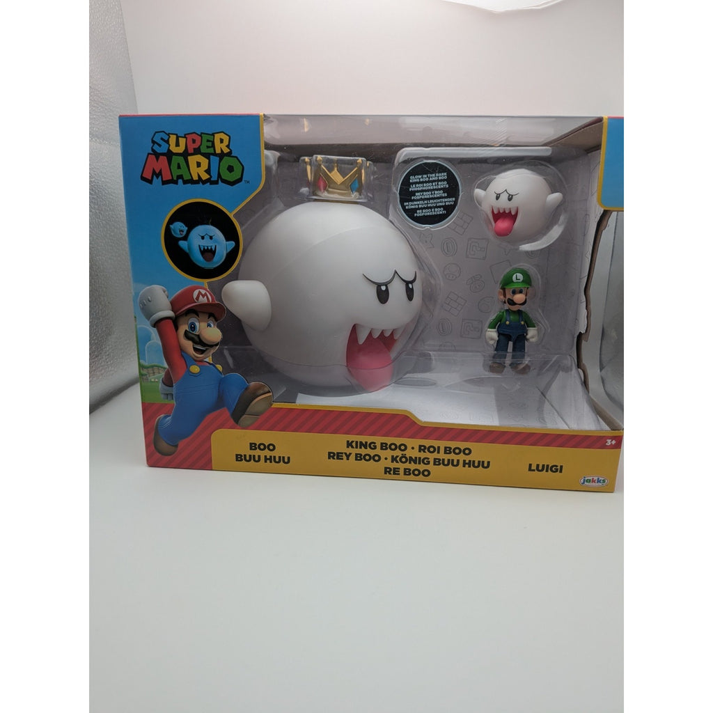 Nintendo King Boo with Luigi Action Figure Set - 3pk SEE DETAILS