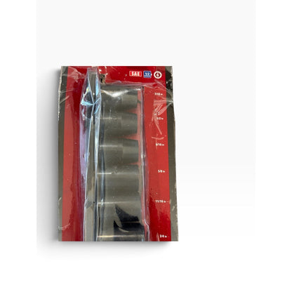 11-Piece Impact SAE Socket Set with a 1/2-inch drive