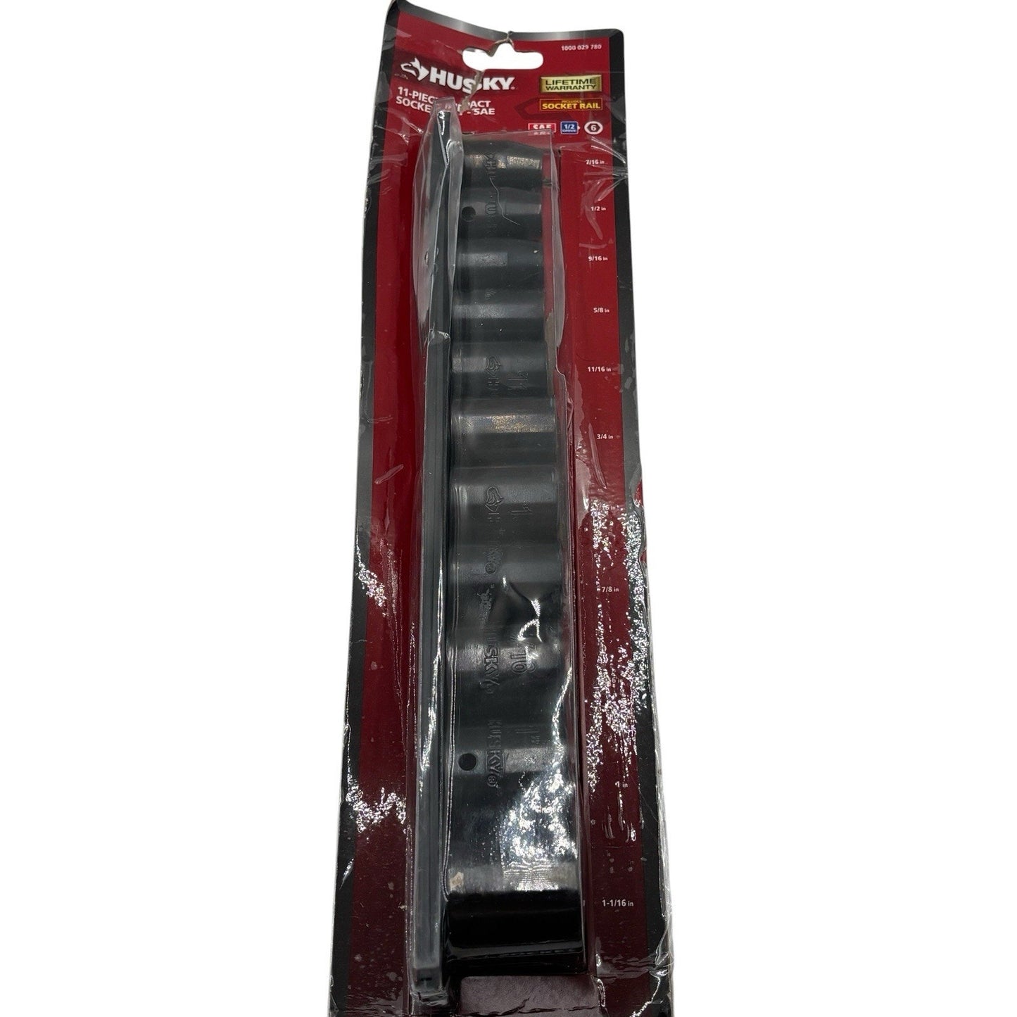 Husky 11 Piece SAE Impact Socket Set