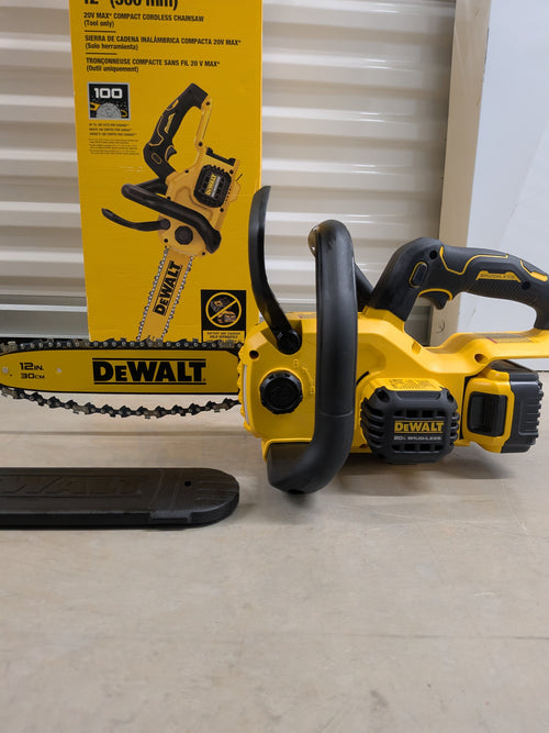 Dewalt - 20-Volt MAX 12 in. Battery Powered Brushless Chainsaw (Tool Only)