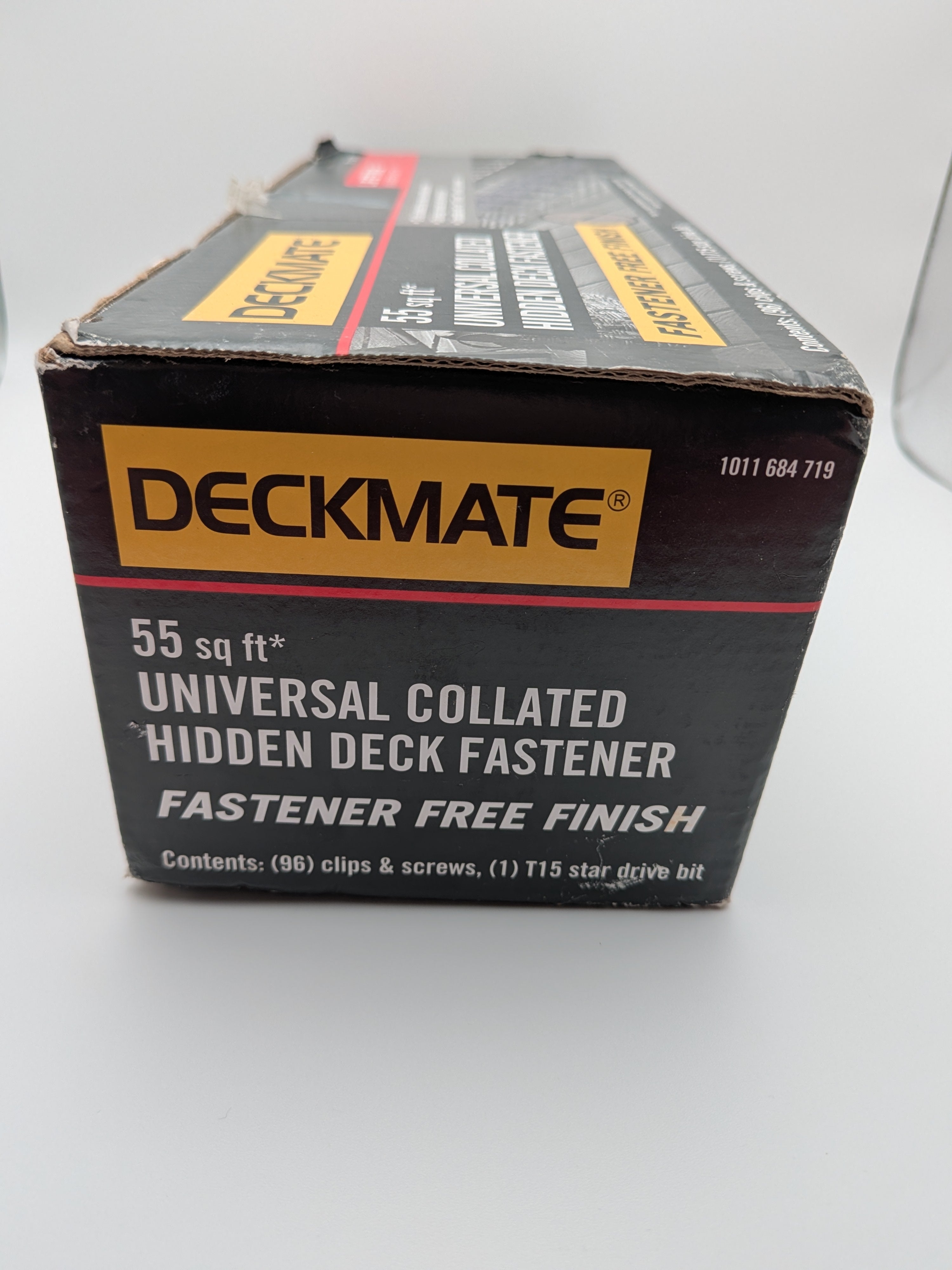 96-Pack 55 sq ft. Black Collated Universal Hidden Deck Fasteners for Grooved Decking