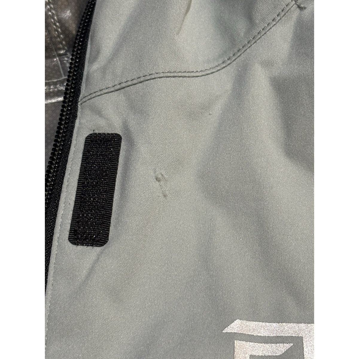 Frogg Toggs FTX Men’s Hooded Full Zip Jacket Gray Size S Mid-Length
