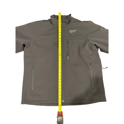 Men's Medium M12 12-Volt Lithium-Ion Cordless Tough Shell Black Heated Jacket