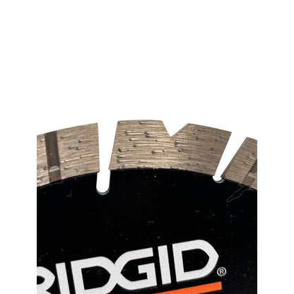 RIDGID 7 in. Masonry Cutting Segmented Rim Diamond Saw Blade