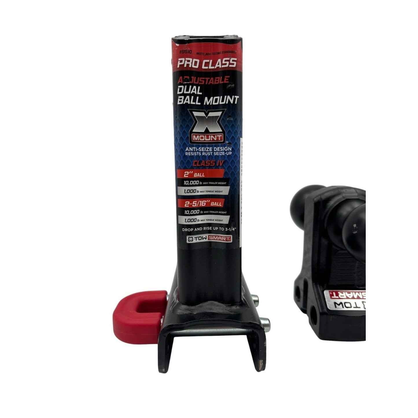 TowSmart X-Mount Adjustable Hitch Dual Ball, 3 1/4" Drop, 10,000 lb