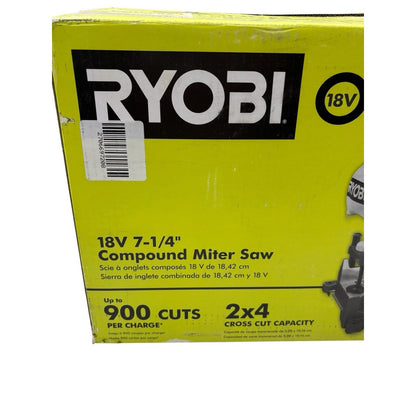 Ryobi P553 18V Cordless Compound Miter Saw