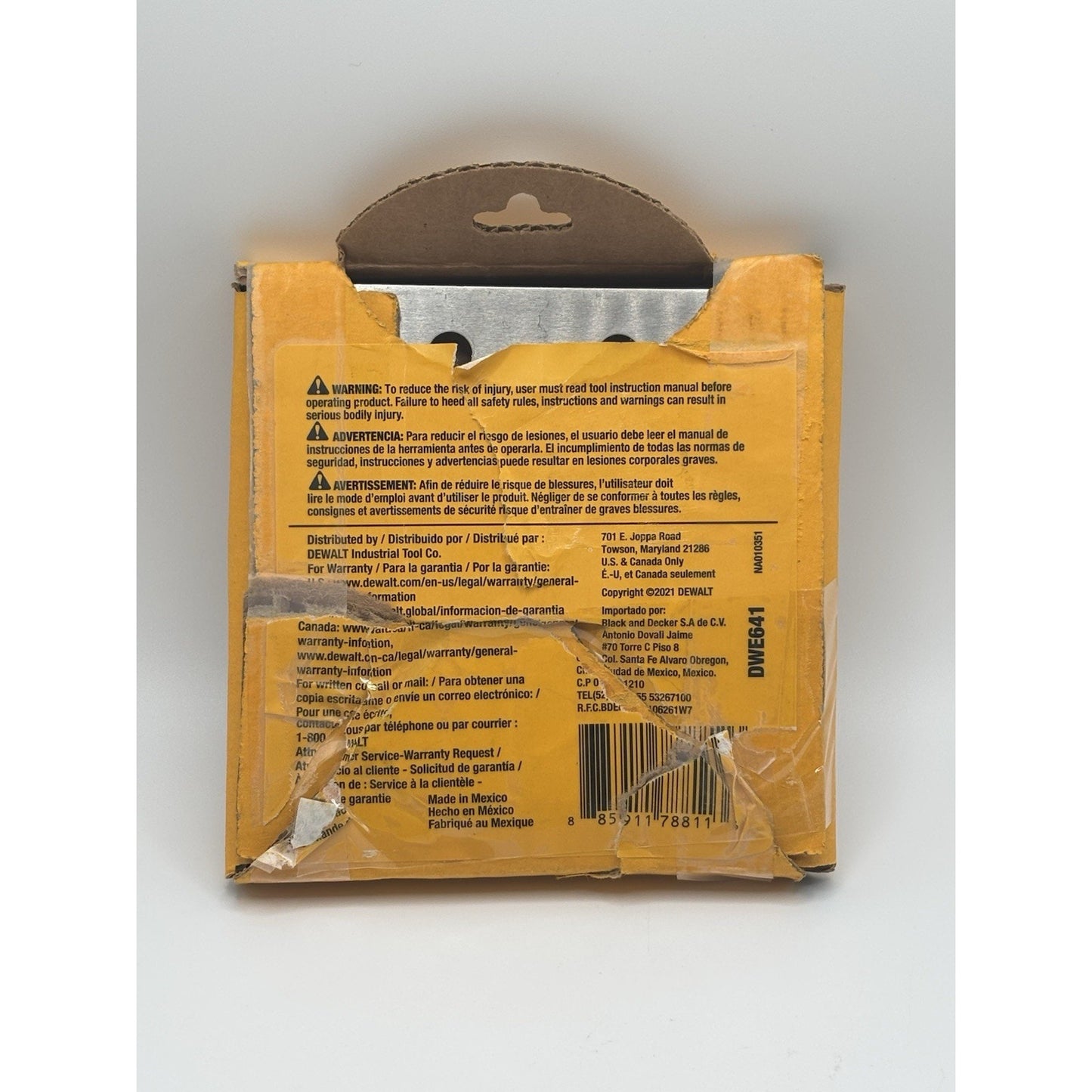 DeWALT DWE641 1/4 Sheet Palm Sander Replacement Pad for DWE641