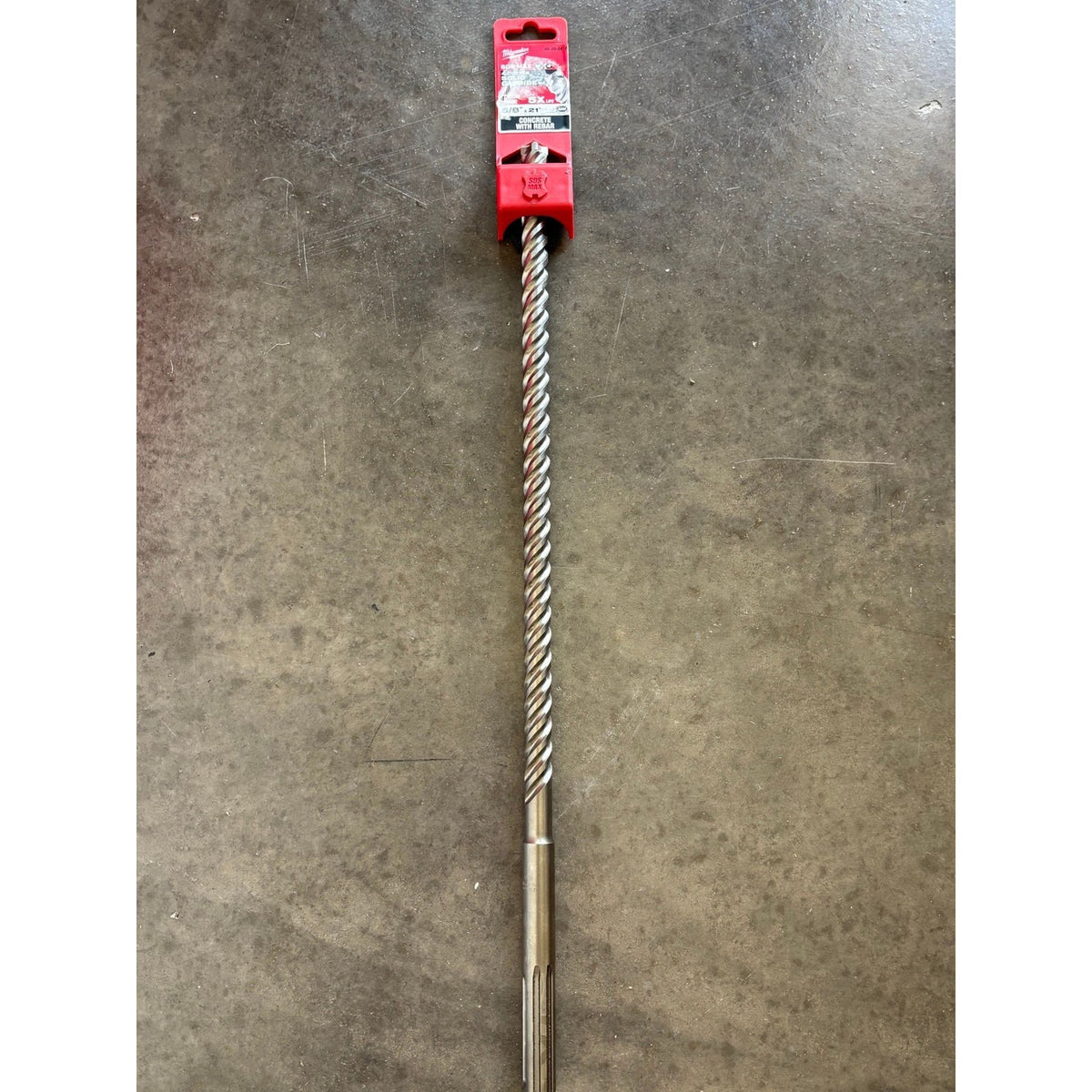 5/8 in. x 21 in. 4-Cutter SDS-MAX Carbide Drill Bit