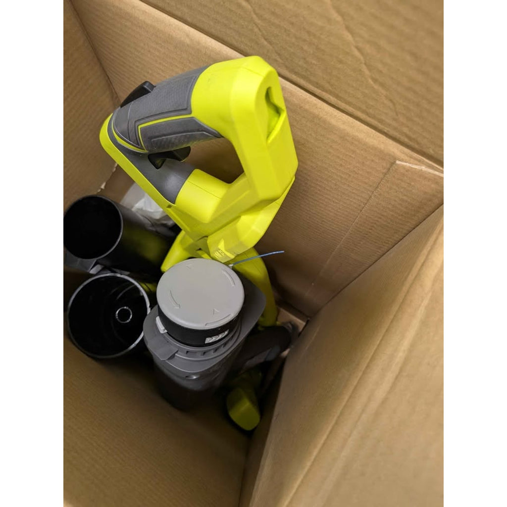 Ryobi ONE+ 18V Cordless String Trimmer/Edger and Blower/Sweeper Combo Kit (2-Tools) with 2.0 Ah Batt