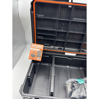 Pro Gear System Gen 2.0 Stackable Durable Compact Power Tool Box With Secure Han