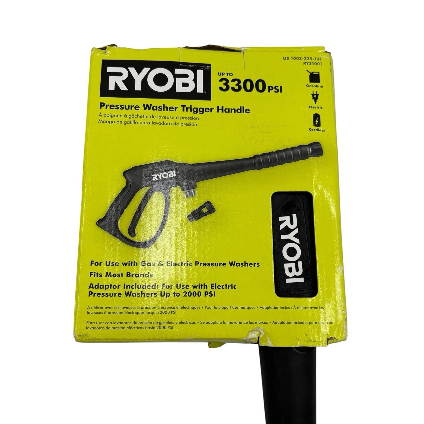 RYOBI 3,300 PSI Pressure Washer Trigger Gun Kit