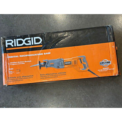 RIDGID R30022 Fuego Orbital Reciprocating Saw Corded 8ft w/ Bag & Blades
