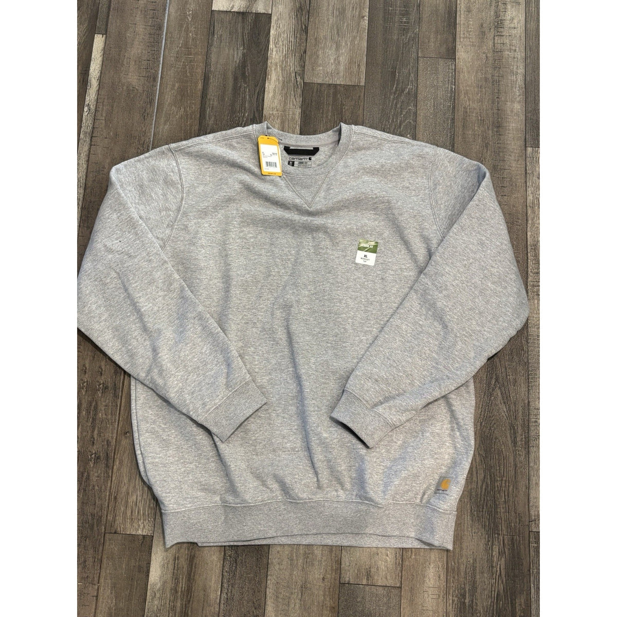 Carhartt Men’s Loose Fit Crewneck Heavyweight Fleece Sweatshirt Gray XL Tall