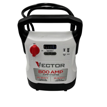 VECTOR 800 Amp Jump Starter with USB Power