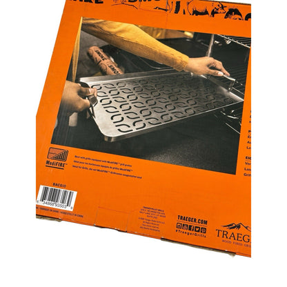 Traeger Grills ModiFIRE Fish & Veggie Stainless Steel Grill Tray BAC610 (NIOB)