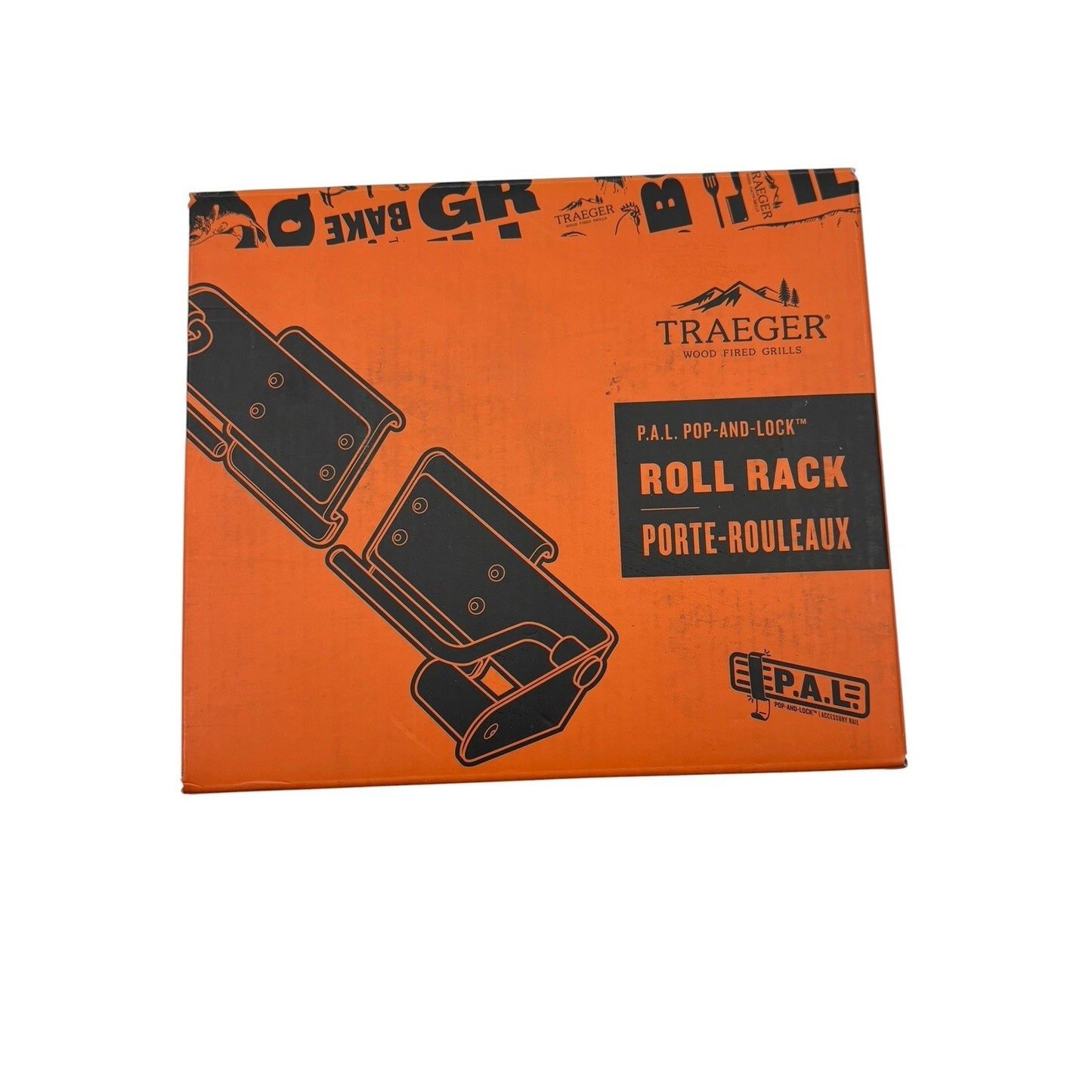 Traeger BAC655 P.A.L. Pop-And-Lock Roll Rack For Paper Towels, Butcher Paper