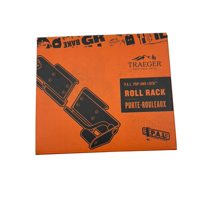 Traeger BAC655 P.A.L. Pop-And-Lock Roll Rack For Paper Towels, Butcher Paper
