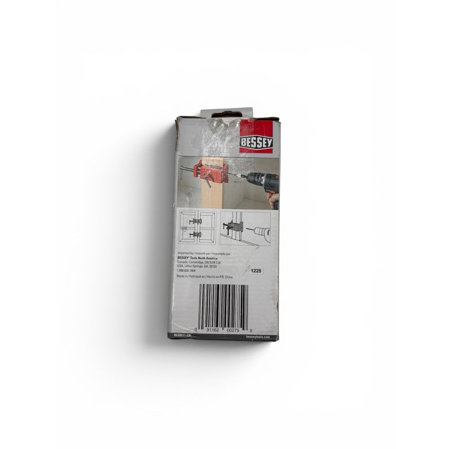 Bessey 4 in Capacity Cabinetry Clamp for Aligning Face Framed Box w/ 1-1/4 in.