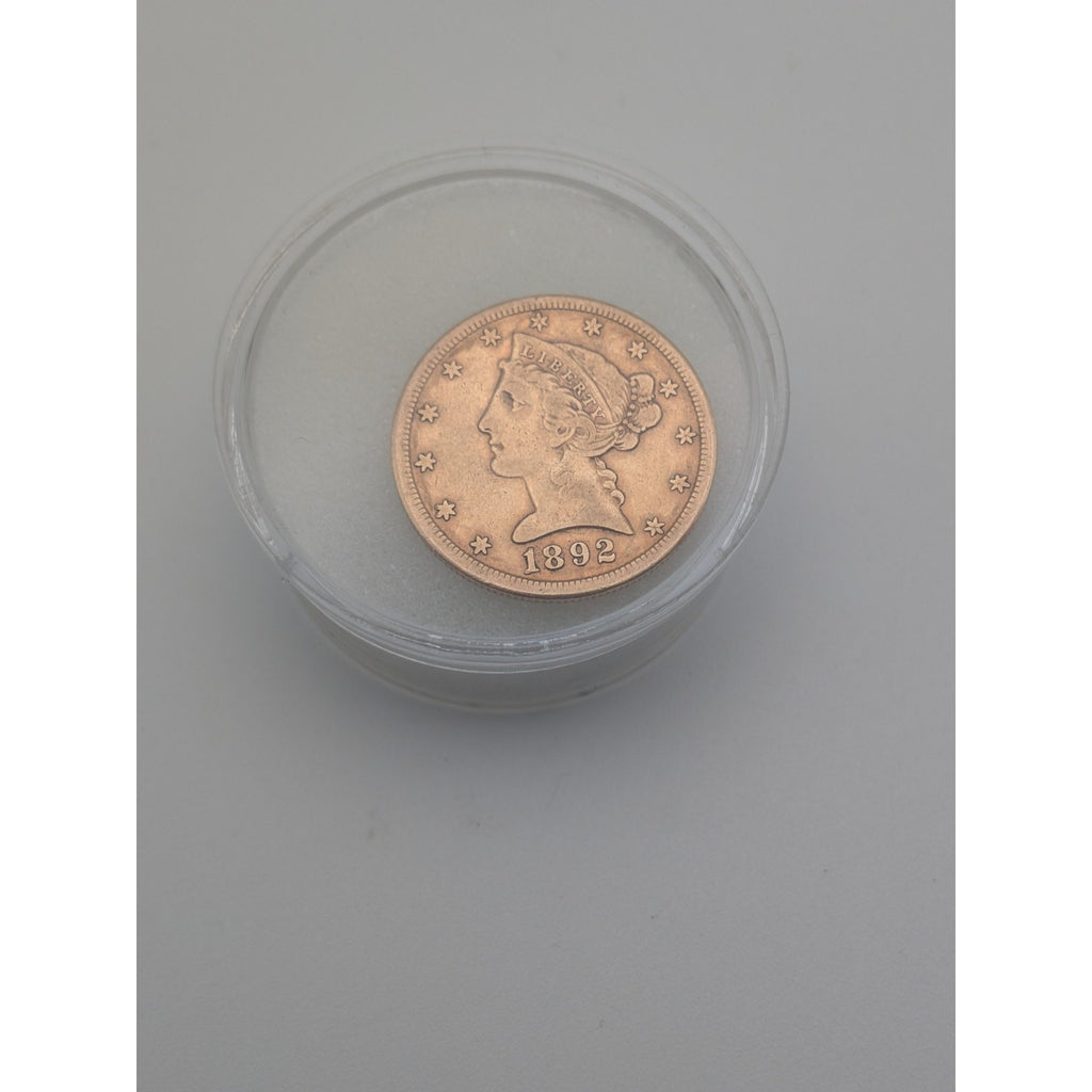 1892 Fived Liberty Gold