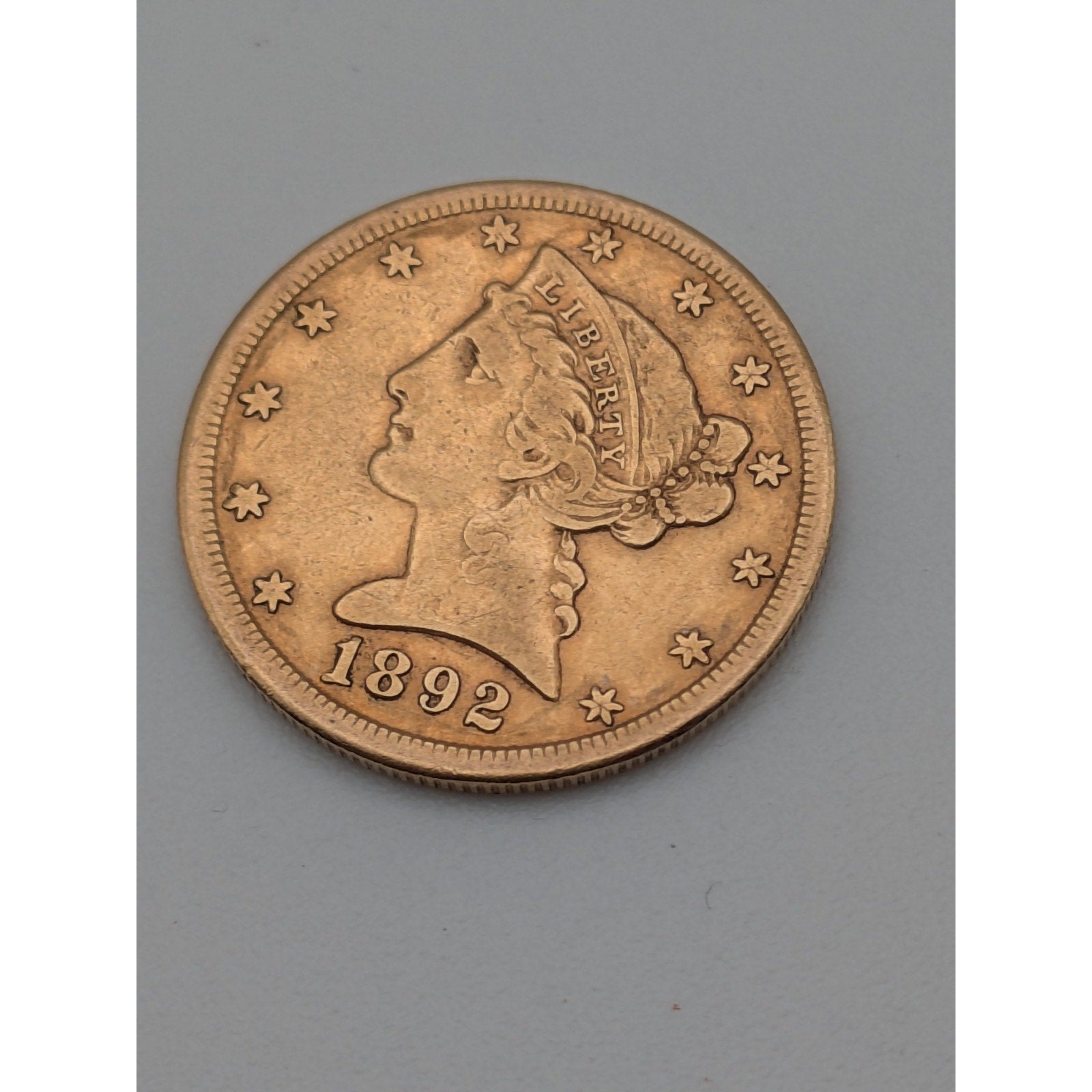 1892 Fived Liberty Gold