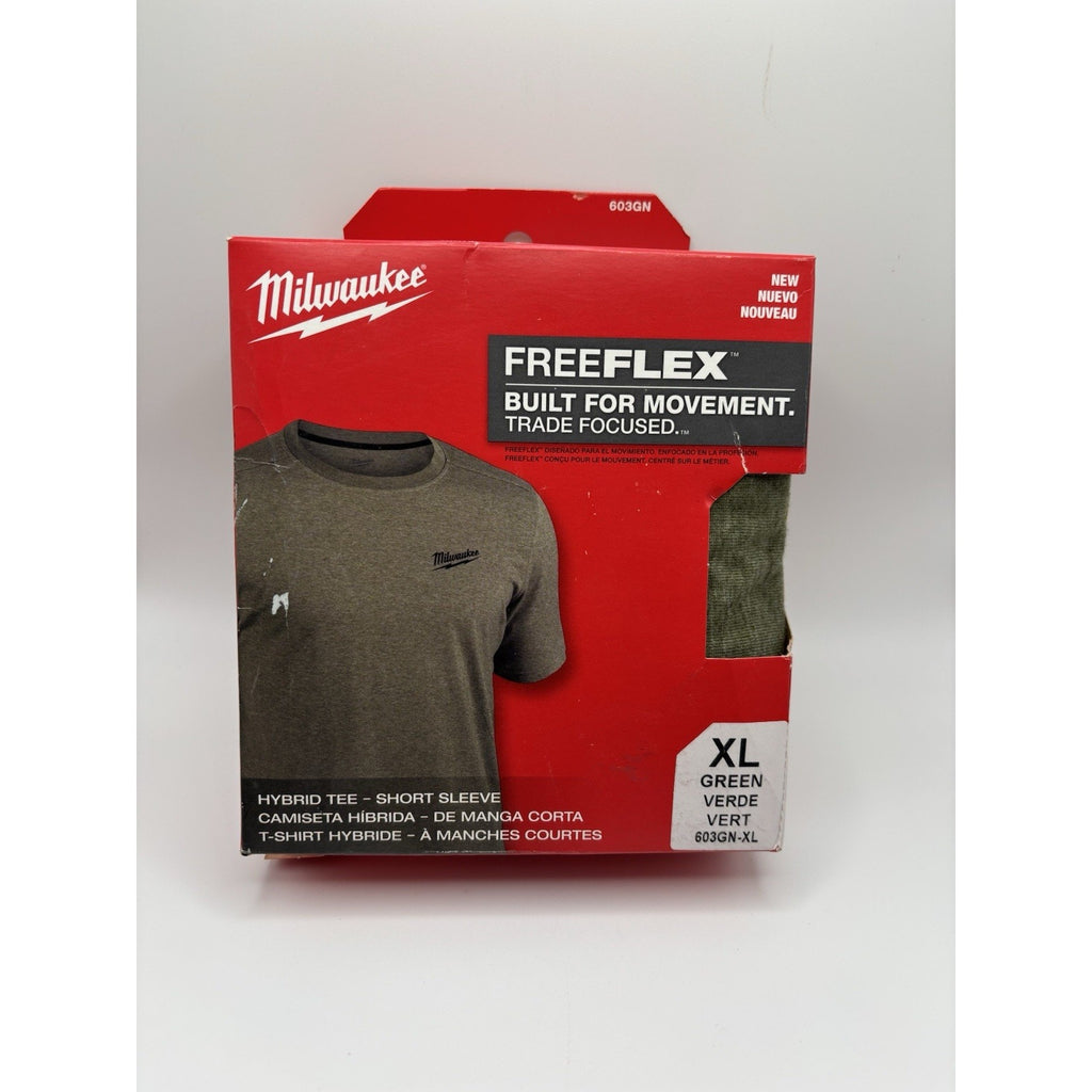 NEW Milwaukee XL Tool HYBRID WORK TEE