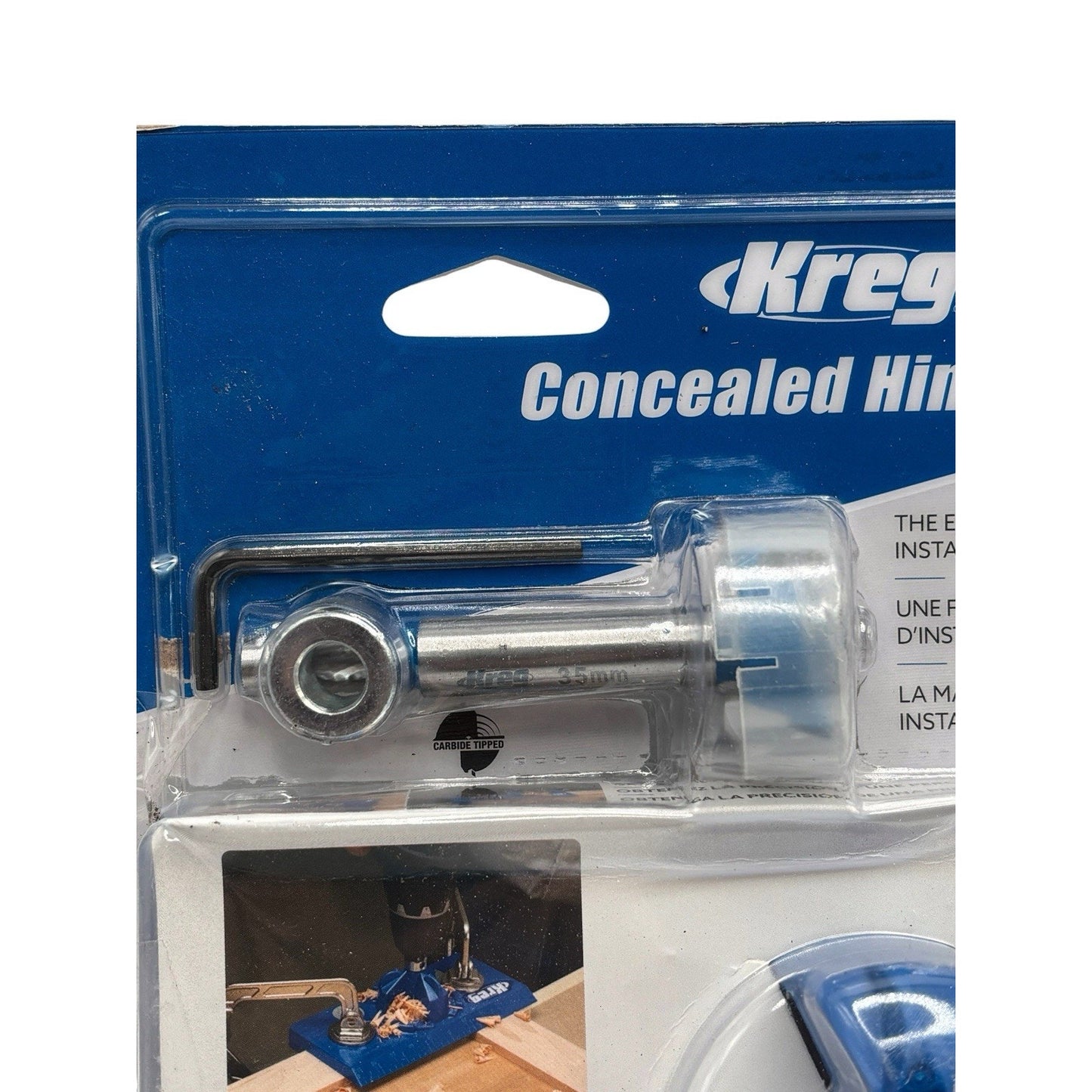 Kreg KHI-HINGE Concealed Hinge Jig 35mm Cup Drilling