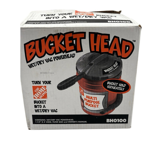 Bucket Head BH0100 Wet/Dry Vac Powerhead