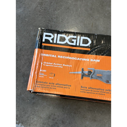 RIDGID R30022 Fuego Orbital Reciprocating Saw Corded 8ft w/ Bag & Blades