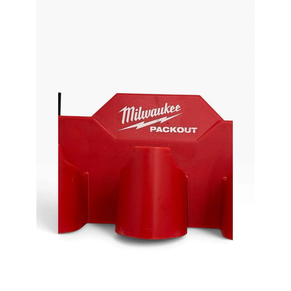 Milwaukee PACKOUT Tool Organizer/Compartment Box Plastic Red/Black