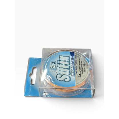Sufix Ice Magic Monofilament Ice Fishing Line 2 lb 100 yds Orange Low Memory