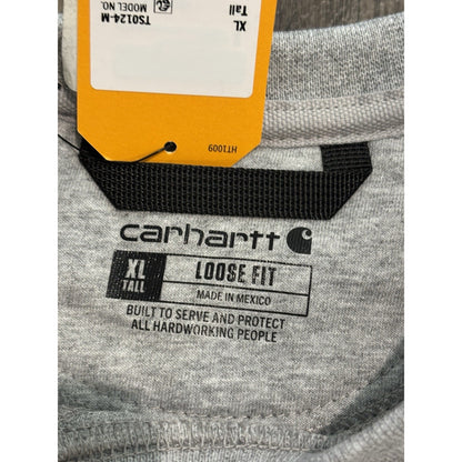 Carhartt Men’s Loose Fit Crewneck Heavyweight Fleece Sweatshirt Gray XL Tall