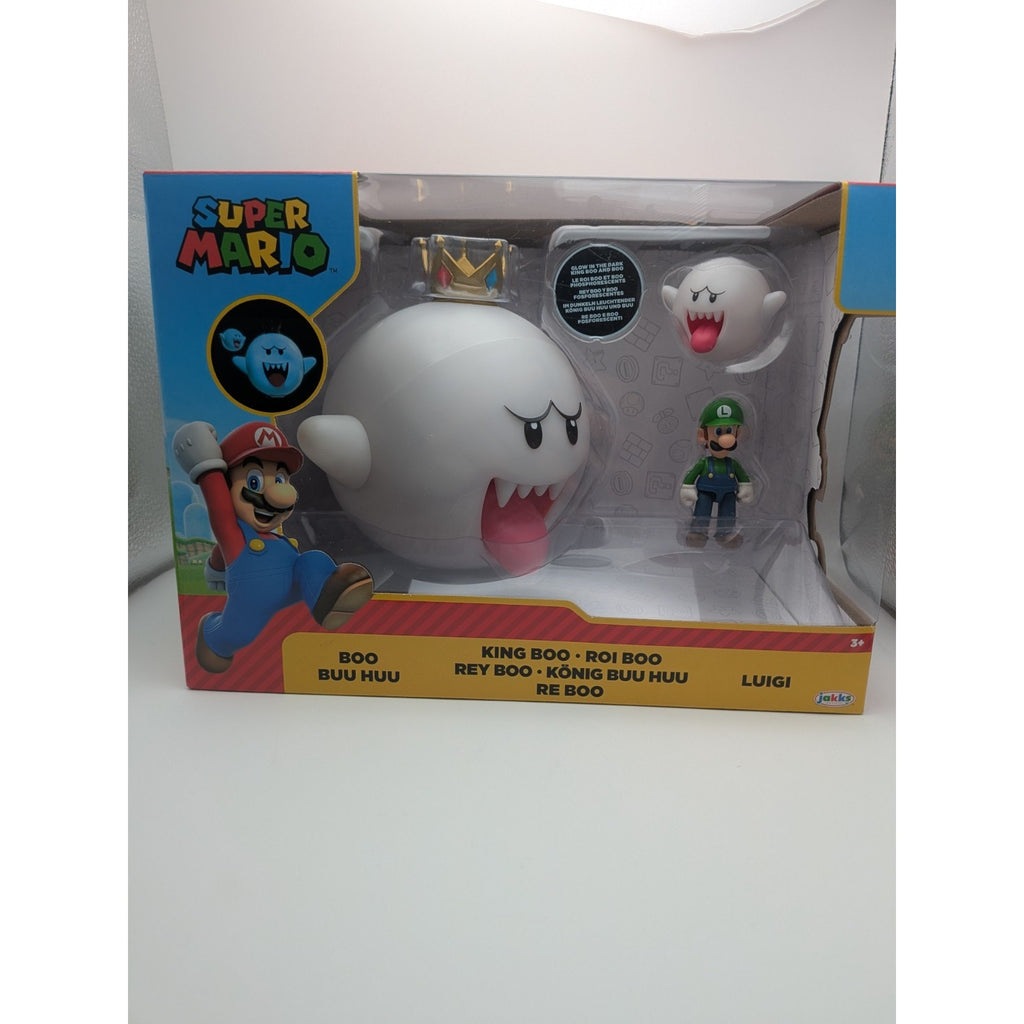 Nintendo King Boo with Luigi Action Figure Set - 3pk SEE DETAILS