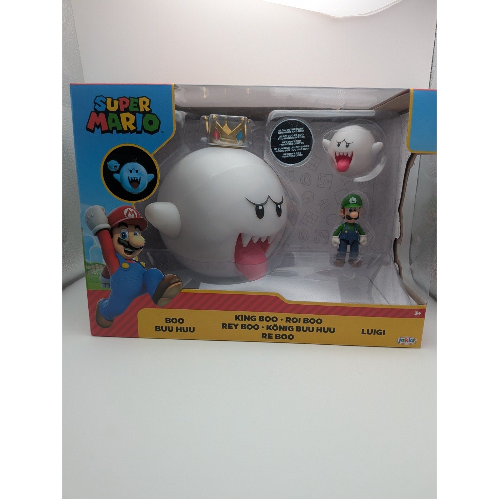 Nintendo King Boo with Luigi Action Figure Set - 3pk SEE DETAILS