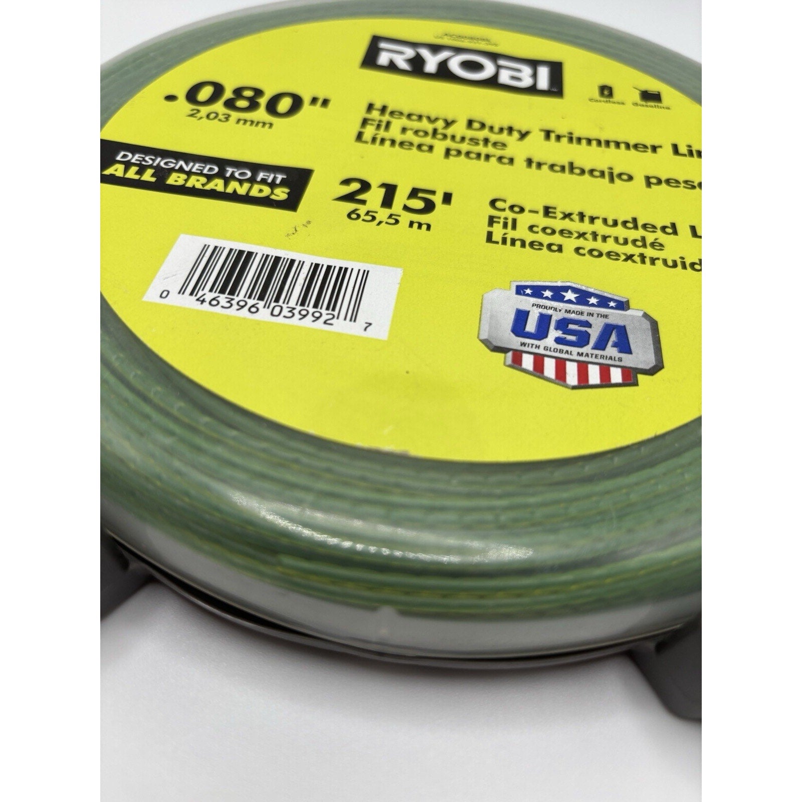RYOBI 0.080 in Premium Spiral Bulk Line 215 ft Replacement Trimmer String AC0080
