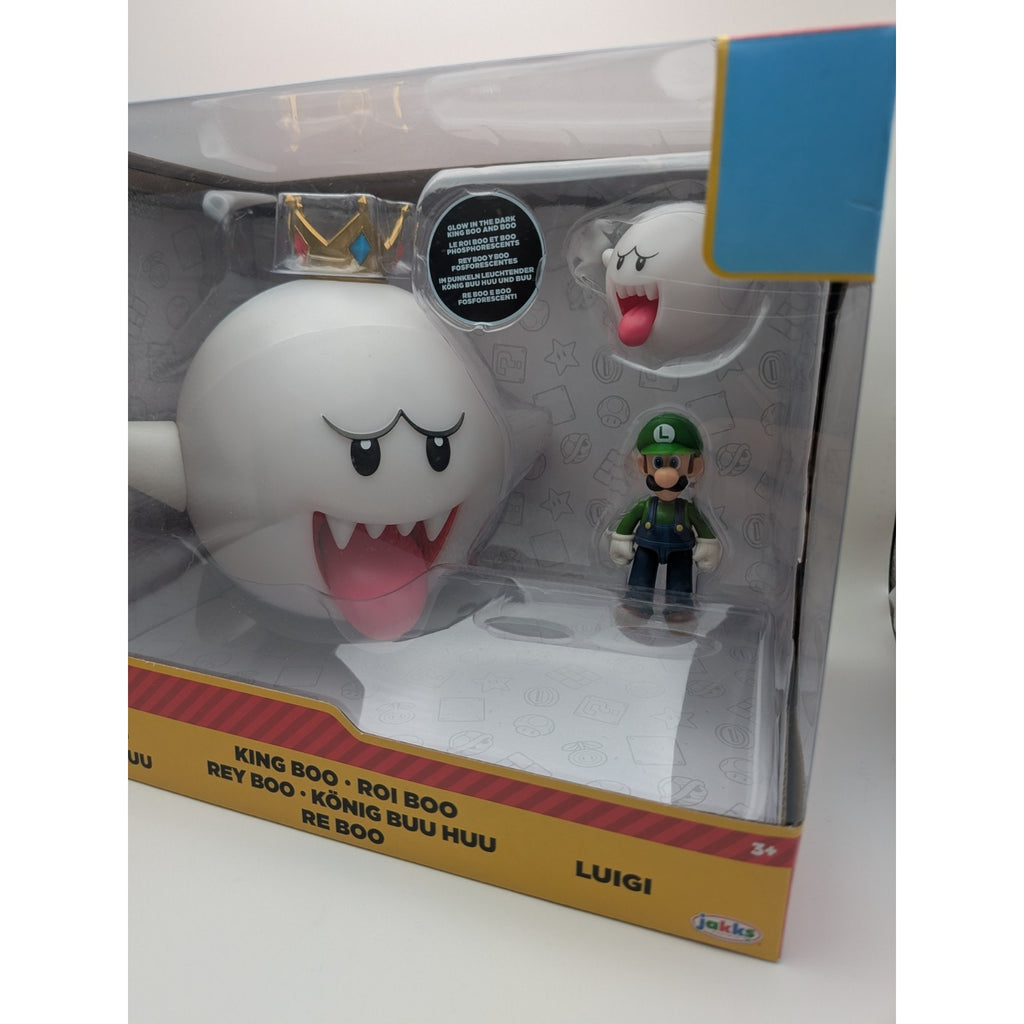Nintendo King Boo with Luigi Action Figure Set - 3pk SEE DETAILS