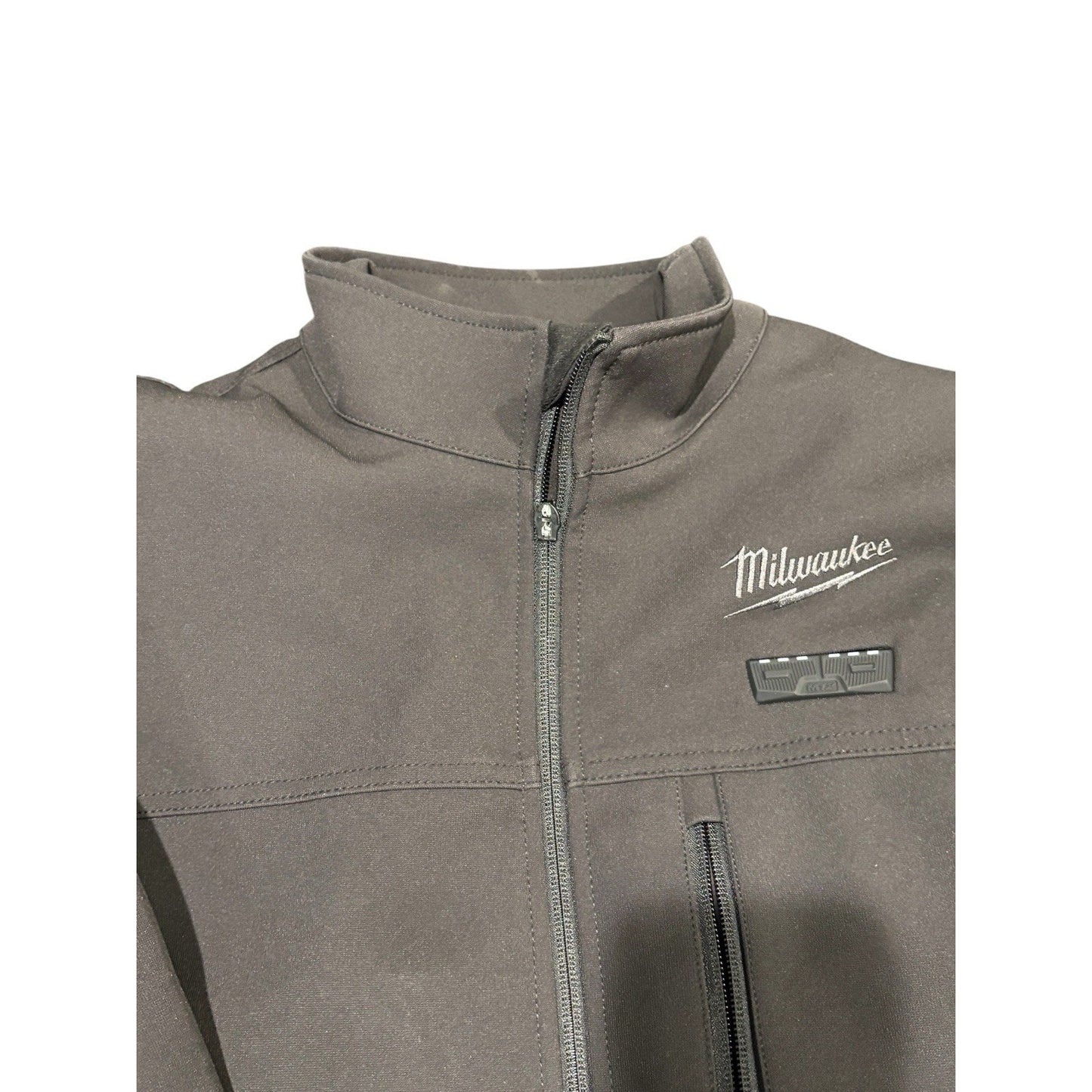 Men's Medium M12 12-Volt Lithium-Ion Cordless Tough Shell Black Heated Jacket