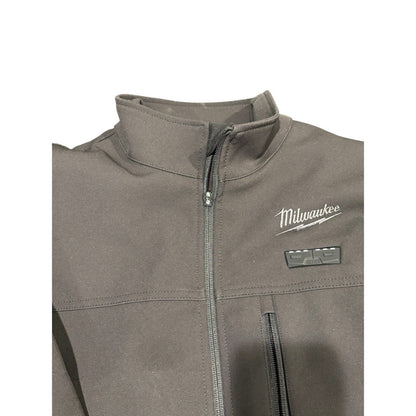 Men's Medium M12 12-Volt Lithium-Ion Cordless Tough Shell Black Heated Jacket